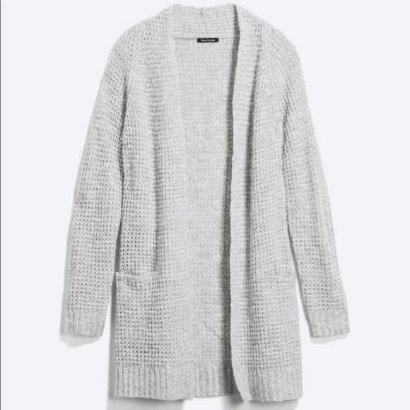 Pink Clover | Sweaters | Pink Clover Nouri Textured Two Pocket Grey Cardigan  | Poshmark